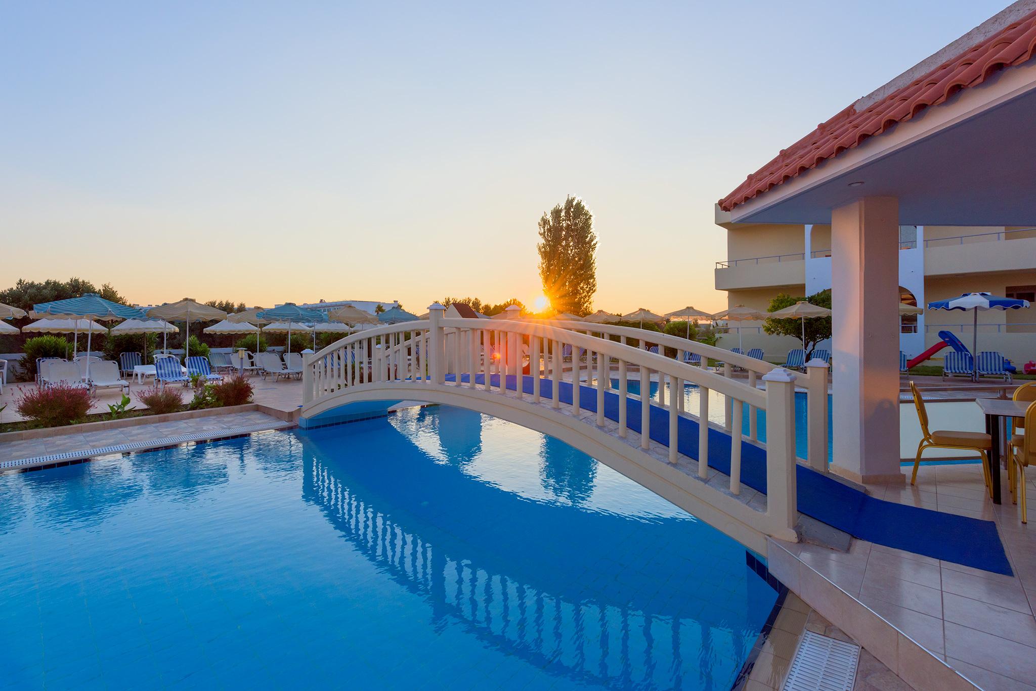 Memphis Beach Hotel Kolymbia Esterno foto