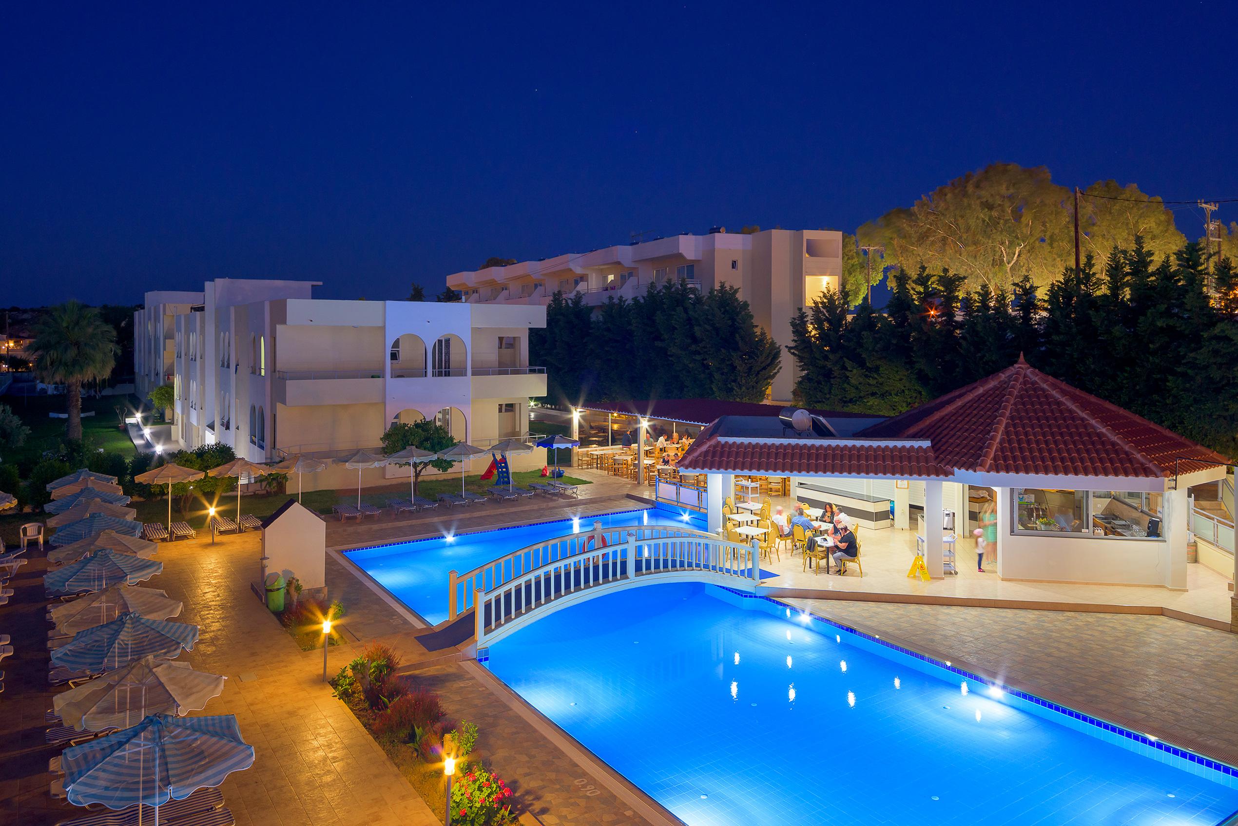 Memphis Beach Hotel Kolymbia Esterno foto