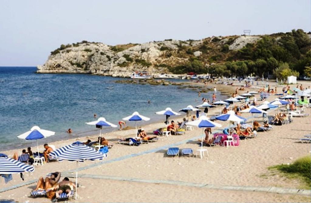 Memphis Beach Hotel Kolymbia Esterno foto